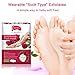 Foot Peel Mask 3 Pack， Exfoliator Peel Off Calluses Dead Skin Callus Remover，Baby Soft Smooth Touch Feet-Men Women (rose)