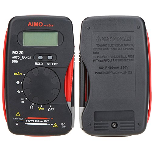 Weytoll Aimo M320 Pocket Size Handheld Lcd Digital Multimeter Dmm Frequency Capacitance Measurement Data Hold Auto Range #TOP3