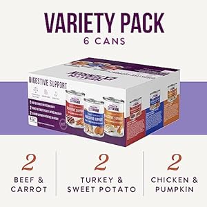 Well being Extension Gravy Canine Meals Selection Pack, Hen Pumpkin, Beef Carrrot, Turkey Candy Potato, Crude Protein, All Life Phases, Enhance Intestine Well being, Digestive Help (9 Ounce Cans, 2 Every)