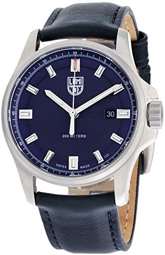 Luminox Dress Field Blue Dial Leather Strap Men's Watch 1834