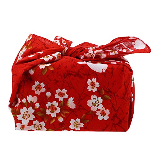 VALICLUD Bento - Juego de mesa tipo bento japonés, diseño floral japonés, 50 cm