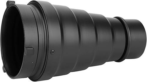 Miniatura 6 de Metal cónico Snoot con rejilla de panal Kit de filtro de haz de luz Tubo Bowens Mount Filter para Studio Strobe Flash