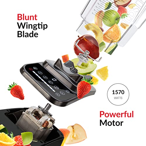 Blendtec Original Designer Series Blender And 90 Oz Wildside+ Jar - Kitchen Blender Bundle - Black #TOP3