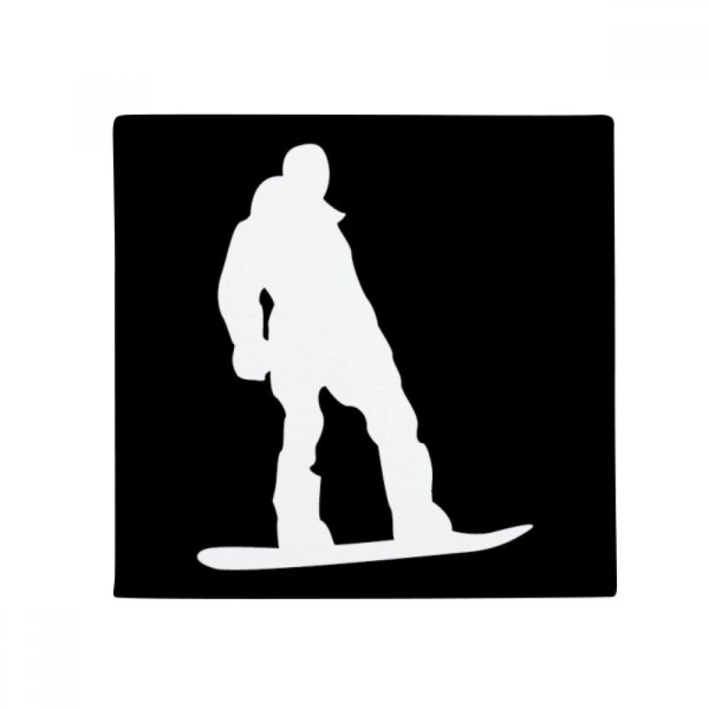 Tapis de sol skateboard imprimé silhouette, une idée cadeau originale