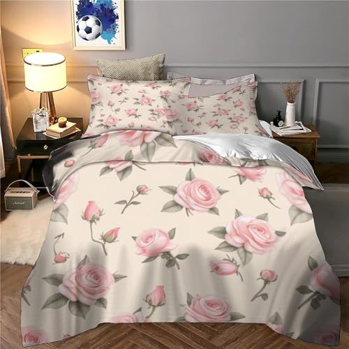 Housse de couette 3D effet ultra douce parure de lit zippée - 6
