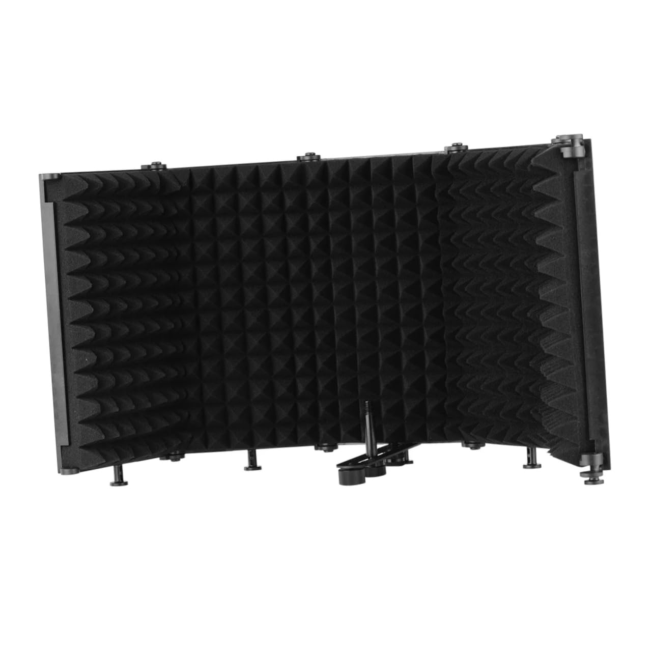 POPETPOP Aislamiento Eficaz Protector De Micrófono Plegable Grabación De Estudio Versátil