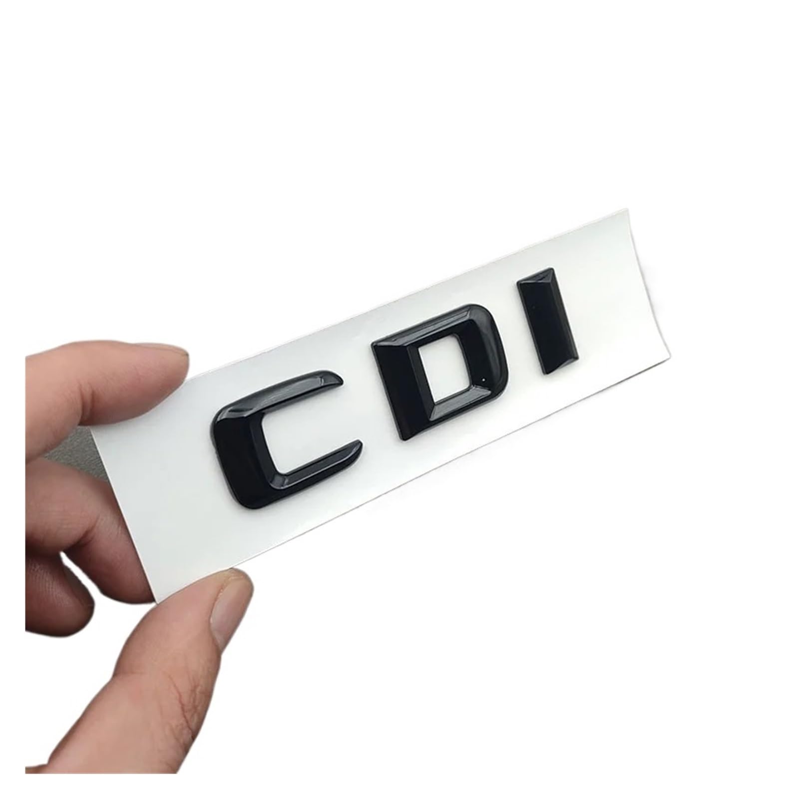 NIBOTT 3D ABS Black C 220 C200 Logo Letters Car Trunk Badge Decal Fit For Mercedes Benz C220 W204 W205 C220 Emblem Sticker Accessories(Glossy Black 14-164q)