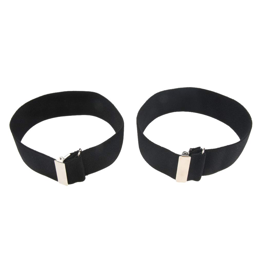 Lot De 2 Brassards Élastiques Pour Chemise - Anti-Dérapants