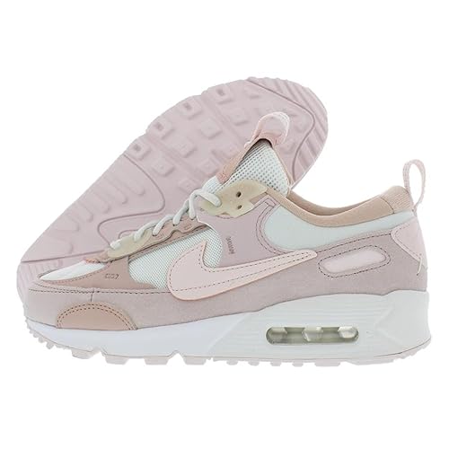 Nike Air Max 90 Futura Womens Shoes Size 12, Color: Super White/Light Soft/Rosy Pink