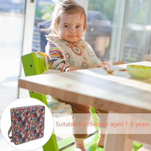 Almohadilla para silla lavable con correas Yardwe de poliester para comedor 5