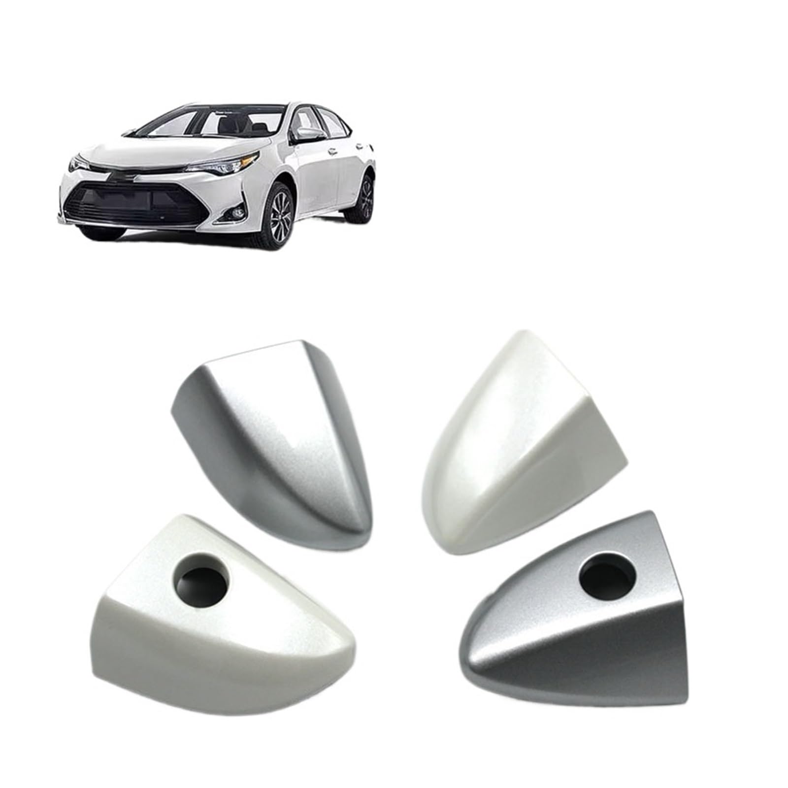 Amazon.com: BKAYOLOF Exterior Door Handle Lock Cover Cap