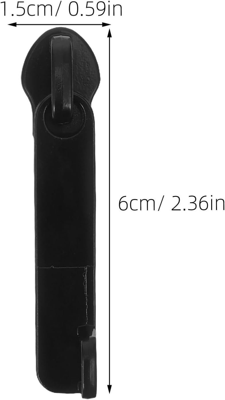 FONDOTIN ジッパースライダー交換用金属製プルタブ 100個セット スーツケース バックパック用ジッパープル 修理 交換用パー