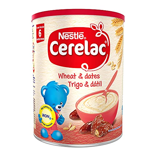 Nestle Cerelac Infant Cereal Wheat & Dates, baby Food, 400G