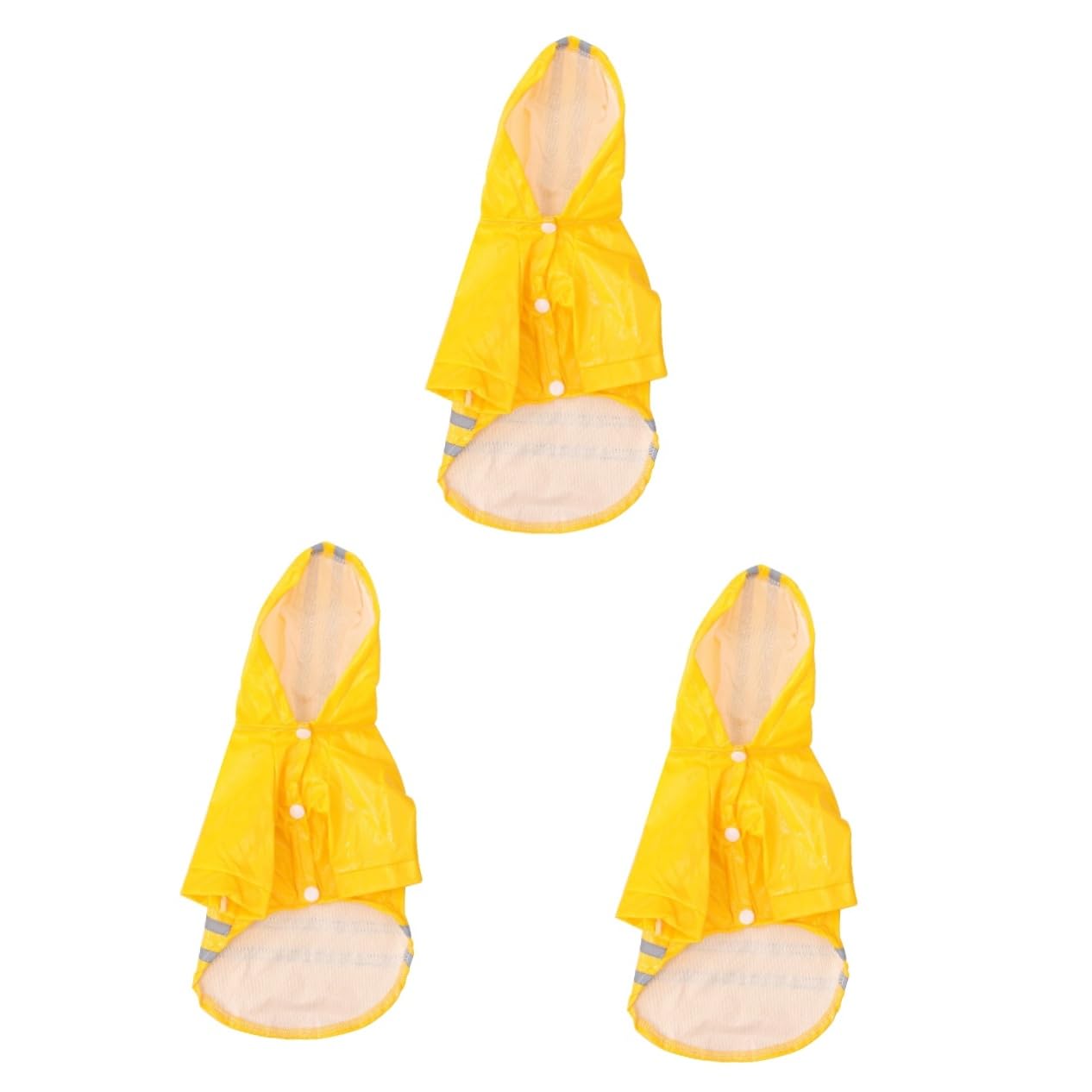 Manteaux de Pluie imperméables pour Chien, imperméable pour Chien, 3 pièces Hunddr?KT Hundkl?der S?llskapsdjur Dog Rain Veste de Pluie imperméable imperméable p