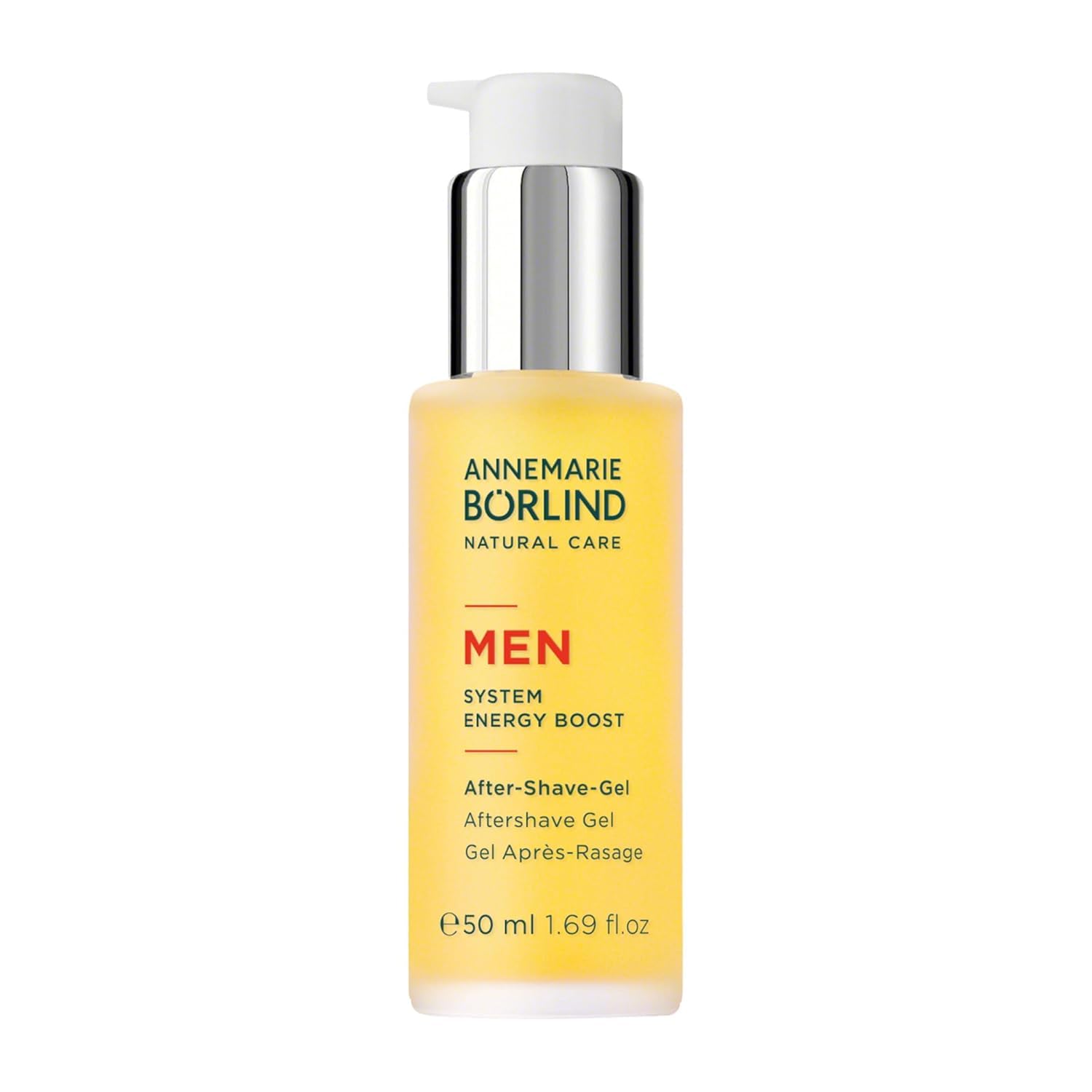 ANNEMARIE BÖRLIND MEN SYSTEM ENERGY BOOST żel po goleniu (50 ml) – pielęgnuje i uspokaja skórę zestresowaną po goleniu, do wszystkich rodzajów skóry