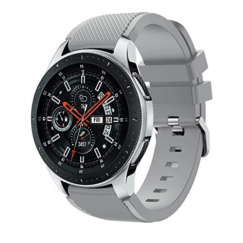para Samsung Galaxy Watch 46mm Correa, Zolimx Silicona Suave Reemplazo Correo de Sport Banda por Pulseras de Repuesto Samsung Galaxy Watch 46mm