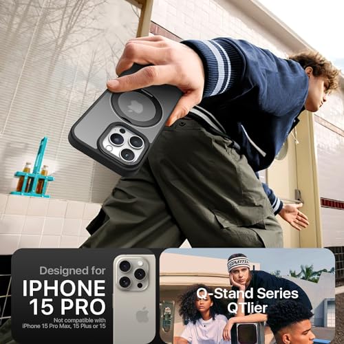 Coque iPhone 15 Pro Max idéale pour appels vidéo mains libres en voyage - 7