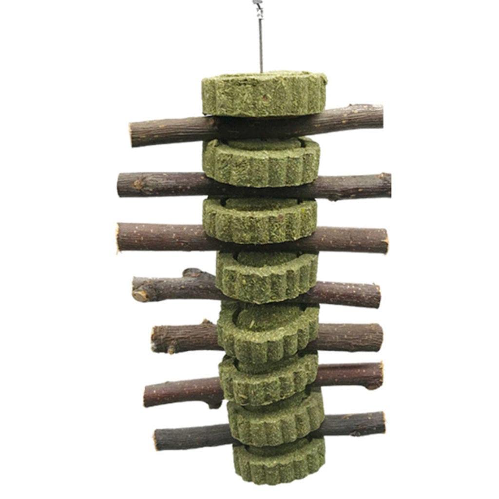 Bnf® Grass Cake Apple Branch Can Hang Molar String Small Pet Molar Artifact | Pet Supplies | Small Animal Supplies | Exercise & Toys-image-23
