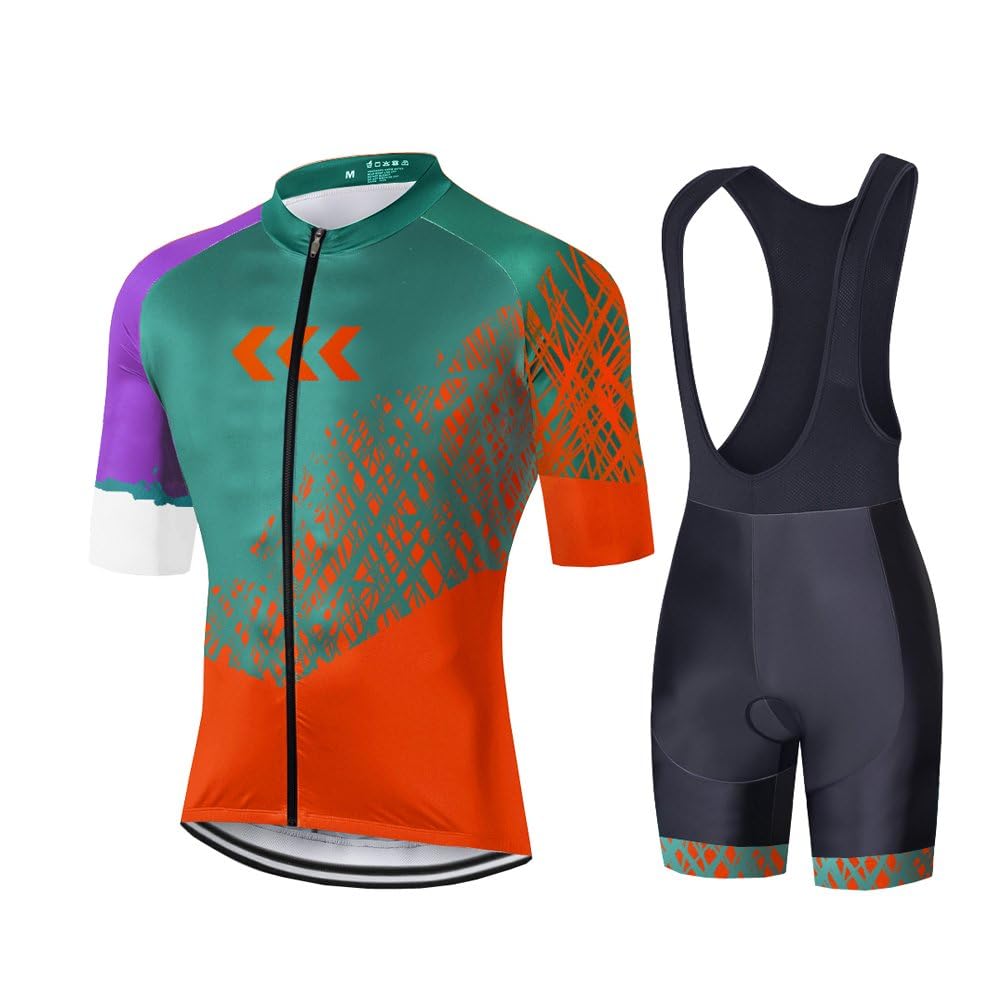 UGLY FROG 2026 Men's Cycling Jersey Quick-Dry Set Bib Shorts 20D Padded Short Sleeve Outfits Set