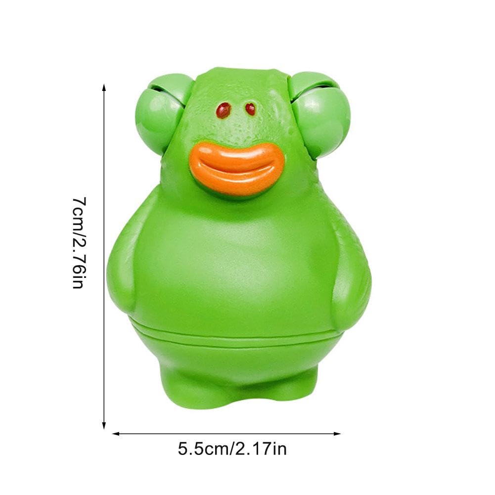 Amazon | 緑の頭の怪物 おもちゃ スクイーズ玩具 モンスター人形