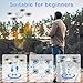 Drohne mit Kamera 1080P HD für Kinder, WiFi FPV Drone für Anfänger, RC Quadcopter mit 2 Akku, Schwerkraft Sensor, 3D Flip Mode, Ein-Tasten-Start/Landung, Höhenhaltemodus, Headless Mode