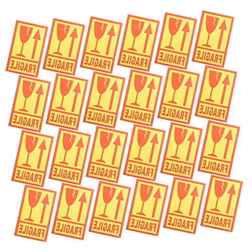 ERINGOGO Fragile Stickers 500 Pack Handle Care Labels Warning Decals Packing Stickers Easy to Use