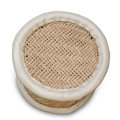 Mudda. Muddi. Garden Chair,Stool, Indoor Outdoor Furniture (Lovery Cream 10- inch) Muddi, MUdda