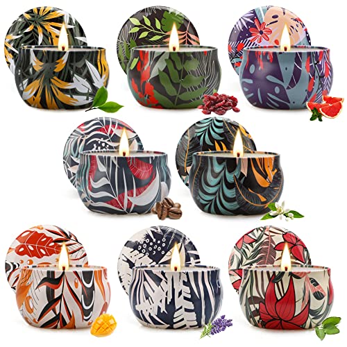 8 Pack Scented Candles Gifts For Women, Candles For Home Scented Gifts Set For Women, Small Soy Aromatherapy Candle Sets, Women Gifts For Mothers Day Birthday Holiday Gifts For Girls… #TOP1