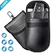 Produktbild Keyless Go Schutz Autoschlüssel 2 STK Funkschlüssel Abschirmung Auto Blocker Faraday Schlüsseltasche Strahlenschutz Tasche Blocking Hülle Box Etui Schlüsseletui Schutzhülle Car Key Safe (schwarz)