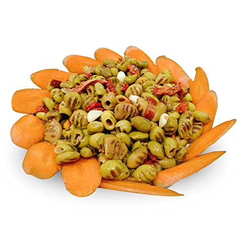 Turkish Grilled Green Olives 300 g Approx.
