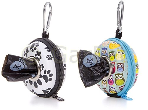 JK Kotbeutelspender inkl. 1 Rollen Hundekotbeutel Kotbeutel Hundetüten Spender