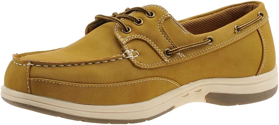 Deer Stags Men's Mitch Boat Shoe, Light TAN, 11 Wide
