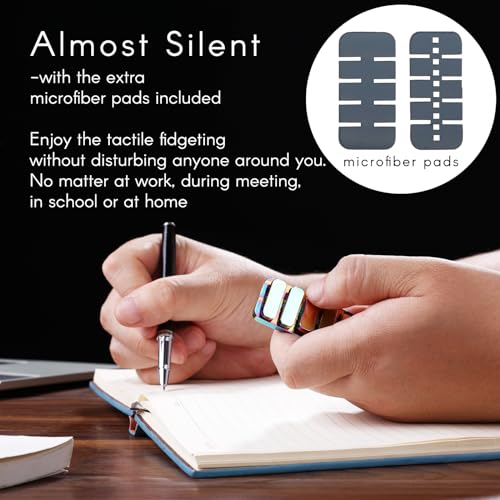 Fidget Toys for Adults, Metal Fidget Clicker with Adjustable Noise Level - image 5