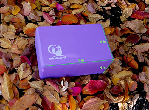 Yoga blocks 2 pack, bag & strap (Pink) - Image 4