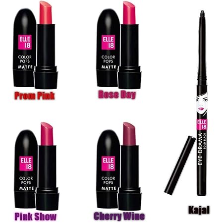 elle 18 silk lipstick shades