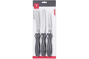 《wookrays》Stainless Steel Cream Spatula Cake Scraper Smoother