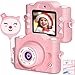 Produktbild ZumYu Kinderkamera, Digital Kinder Fotokamera und Videokamera mit Dual Lens/ 2 Inch Bildschirm/ 1080P HD/ 32G TF Karte, Geschenk für Mädchen