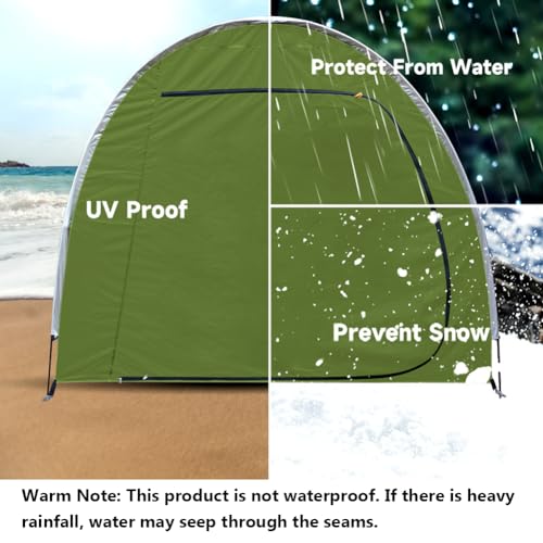Housse de vélo imperméable et Anti-UV avec Sac de Transport pour Le Rangement et la Protection en extérieur
