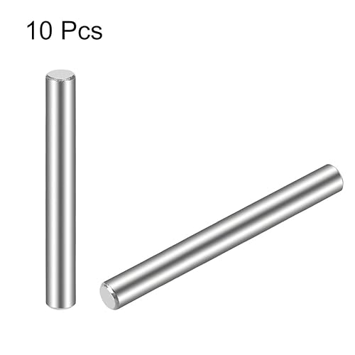 Miniatura 10 de uxcell 0.197 x 0.787 in (aproximadamente 1364 pulgadas) pasador de pasador de madera de acero inoxidable 304 litera de madera pasadores de estante,