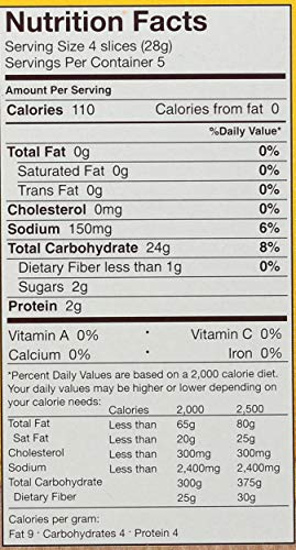 Schar - Crispbread - Certified Gluten Free - No GMO's, Lactose, Fat, Cholesterol, Wheat or Preservatives - (5.3 oz) - image 3