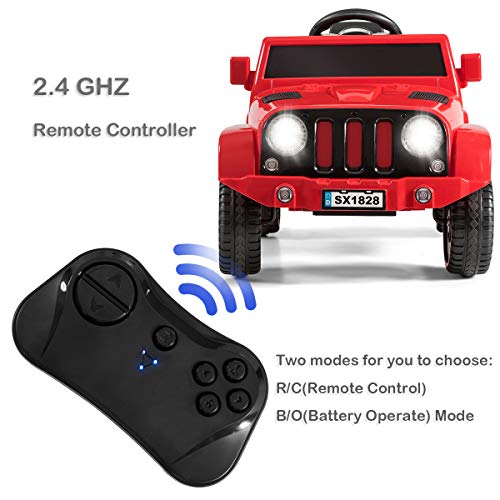 image for Costzon Kids Ride On Car, Battery Powered Electric Vehicle w/ 2.4G Par