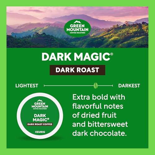 Green Mountain Coffee Roasters Dark Magic Keurig Single-Serve K-Cup Pods, Dark Roast Coffee, 72 Count - image 7
