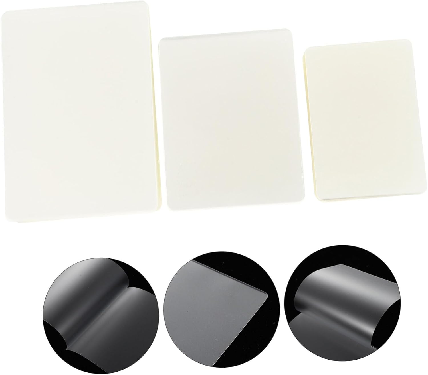 3 Sets Photo Laminating Film and Protective Plastic for Pictures Per Pack and Lamination Supplies for Photo