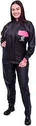 Capa De Chuva Motoqueiro Star Capas Impermeável Conjunto Jaqueta e Calça Motoqueiro Motociclista Motoboy Motogirl Impermeável Masculino e Feminino