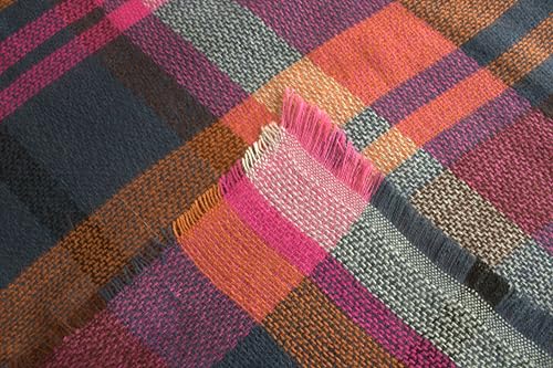 Fall & Winter Blanket Plaid Scarf3