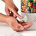 Handy Gourmet Original Triple Candy Machine-Fun Candy & Nut Dispenser-New & Improved (Pearl White), Standard (JB8450PWHI)