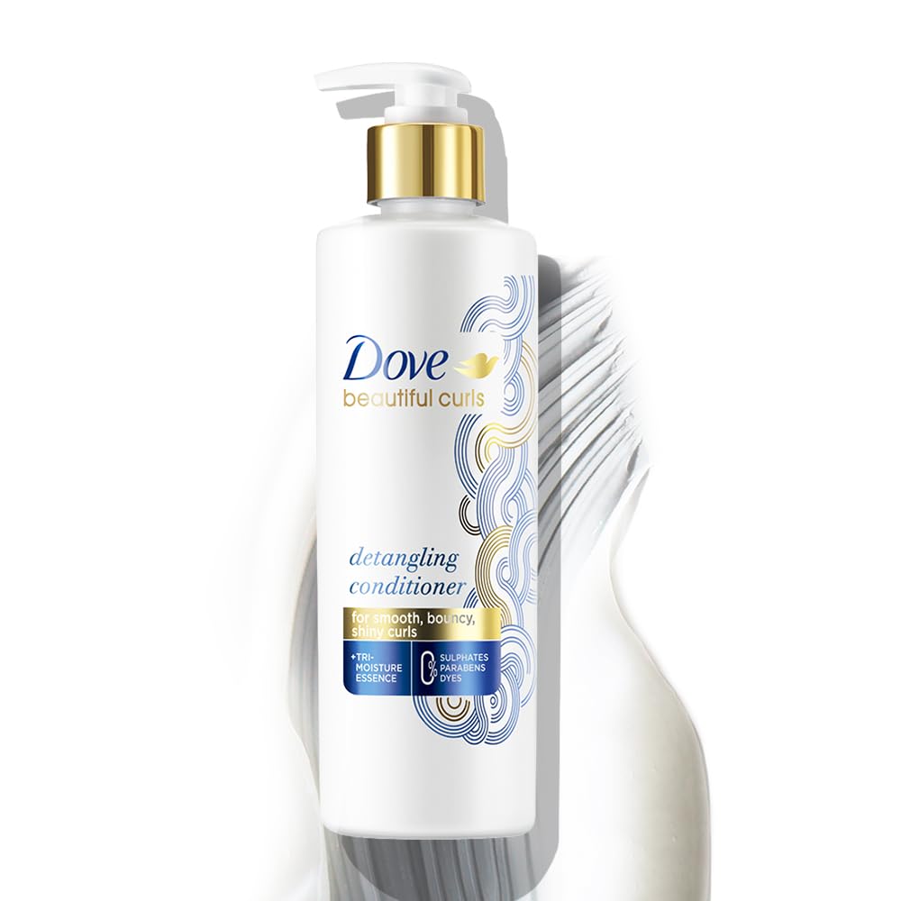 DoveBeautiful Curls Detangling Conditioner 380 ml, For Curly Hair