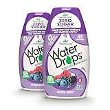 SweetLeaf Water Drops, Mixed Berry – Sugar-Free Water Enhancer Drops, Stevia & Monk Fruit Sweetener Water Flavoring, 1.62 Oz (Pack of 2)