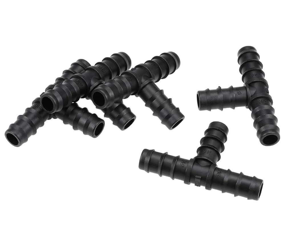 Siddhi 20mm Tee Connector (Pack of 10) Drip Irrigation 20mm -4 Siddhi 20mm Tee Connector (Pack of 10) Drip Irrigation 20mm -4