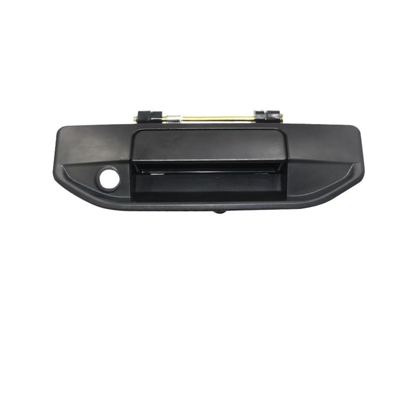 JKKKKS car Exterior Door Handle Replacement for Changan for Hunter F70 Pickup Trunk Exterior Door Handle Cover with Camera Hole car Handle Compatible(Black with Hole)
